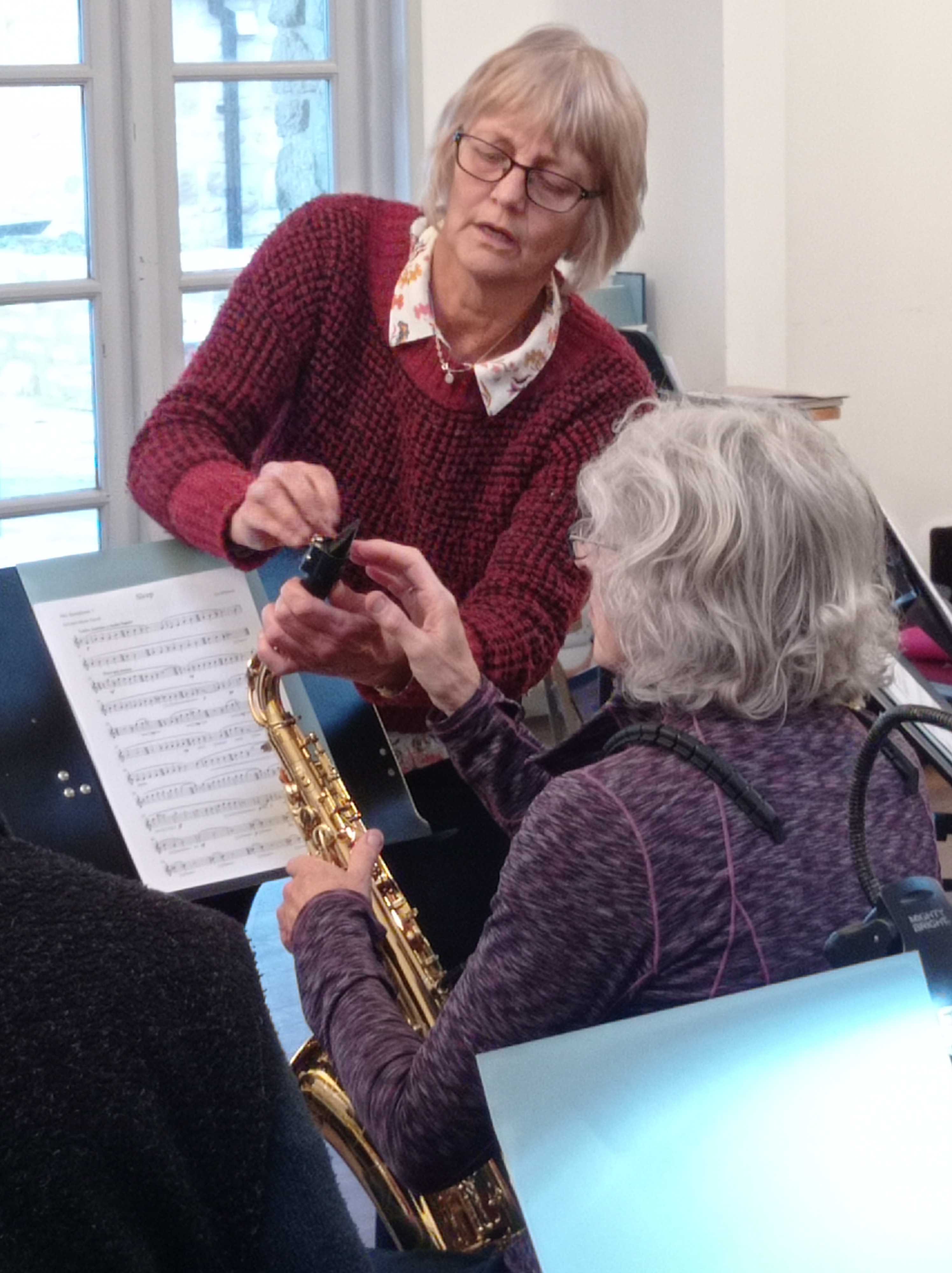 Cape Cornwall Saxophone Course - Saxophone tutoring with Karen Street