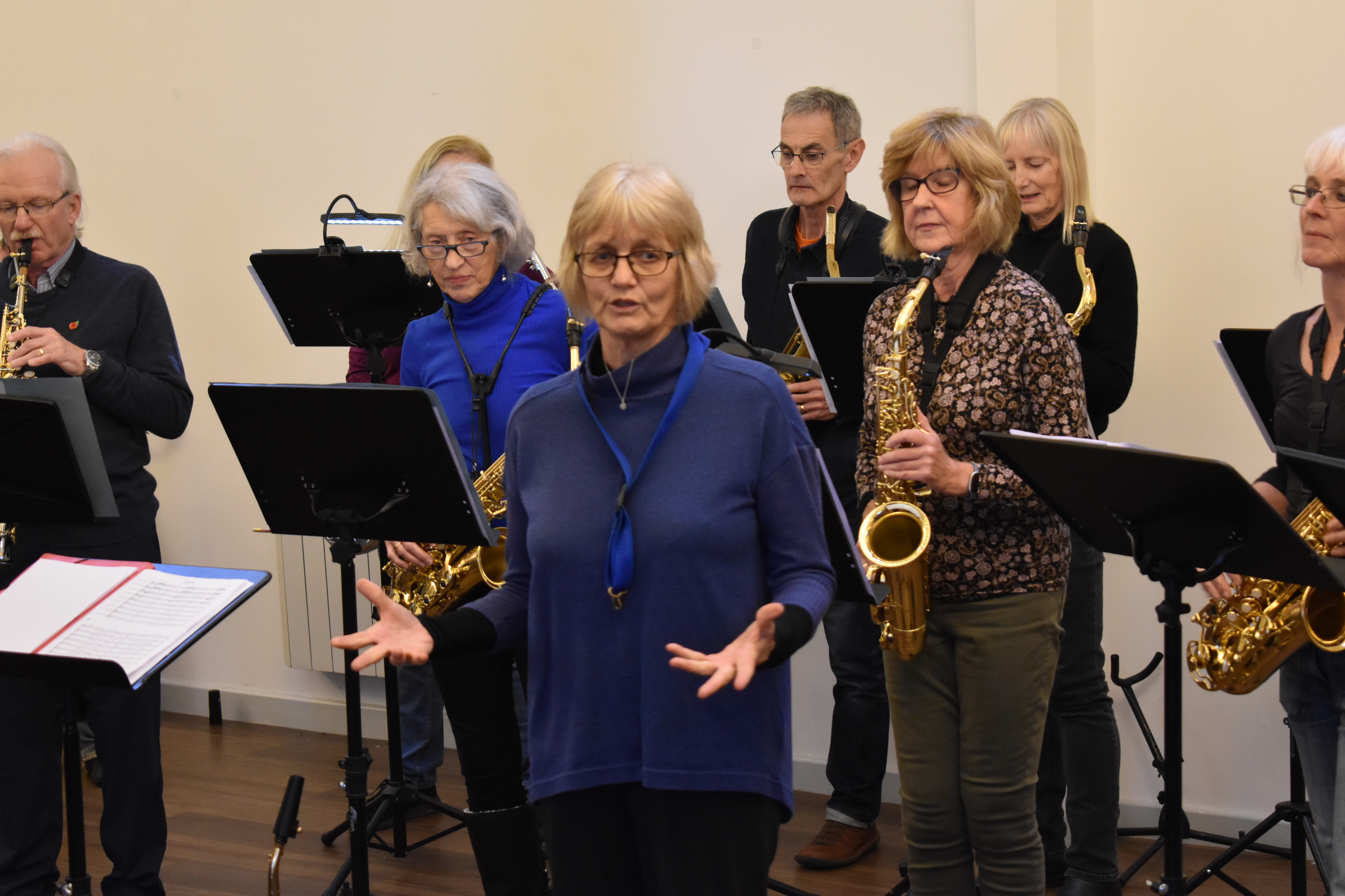 Karen Street - composer of new saxophone music, alto sax. Sax composer for saxophone on residential uk course